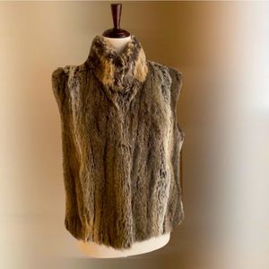 Ralph Lauren Faux Fur Vest -L